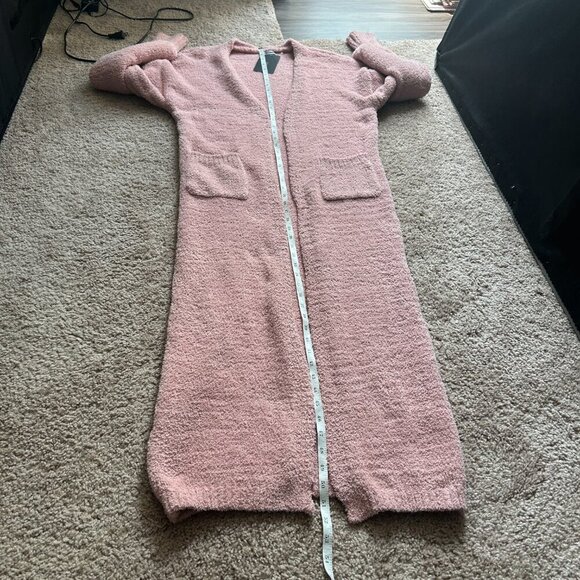 Fashion Nova Mauve Pink Living In It Cardigan NWT Size Small - Picture 8 of 10